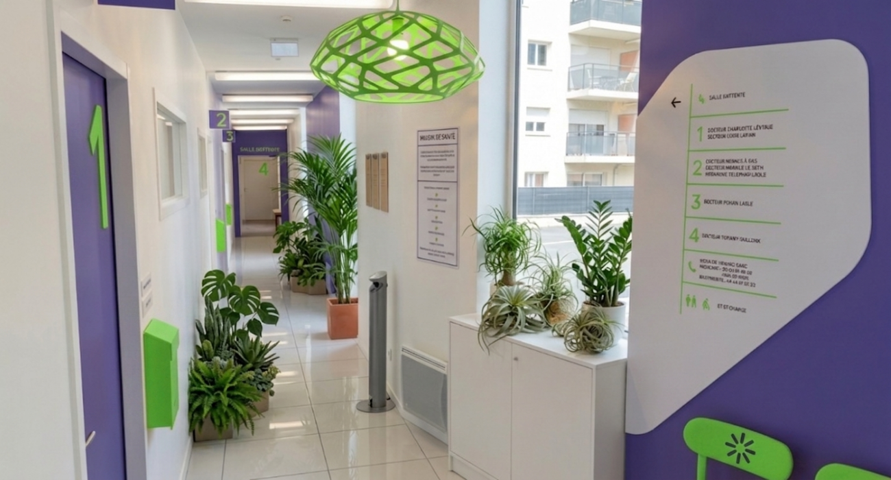 Espaces intérieurs de la MSP